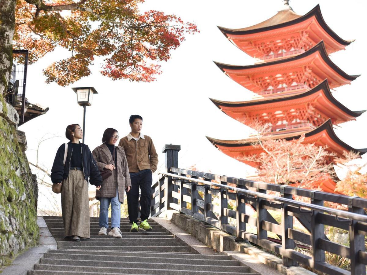 Отель Miyajima Morinoyado Хацукаити Экстерьер фото